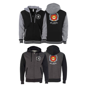 Jiu Jitsu Unlimited Academy Varsity Zip-Up Hoodies #8129 K