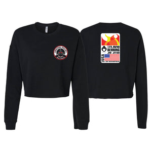 CVMMA Women's Cropped Crewneck Sweatshirt #8130 A