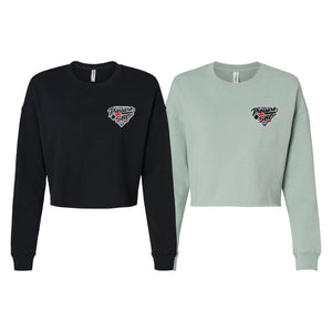 Pressure 580 Jiu-Jitsu Women's Cropped Crewneck Sweatshirt #8131 A
