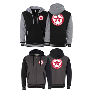 Pressure 580 Jiu-Jitsu Academy Varsity Zip-Up Hoodies #8131 F