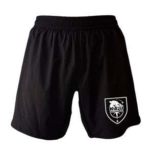 Kau Freestyle Martial Arts All Black Custom Shorts 2.0 #8132 A