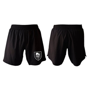 Kau Freestyle Martial Arts All Black Custom Shorts 2.0 #8132 A