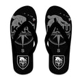 Kau Freestyle Martial Arts Academy Flip Flops #8132 A
