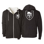Kau Freestyle Martial Arts Academy Sherpa Lined Zip-Up Hoodie #8132 B