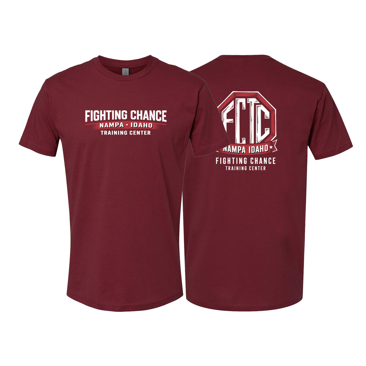 Fighting Chance Idaho Next Level Adult Shirts #8134 B