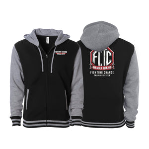 Fighting Chance Idaho Academy Varsity Zip-Up Hoodies #8134 C