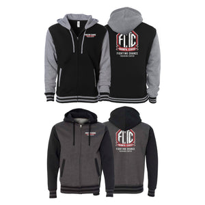 Fighting Chance Idaho Academy Varsity Zip-Up Hoodies #8134 C