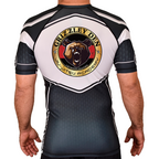Grizzley Den Jiu-Jitsu Academy Rash Guards Black/White #8135 A