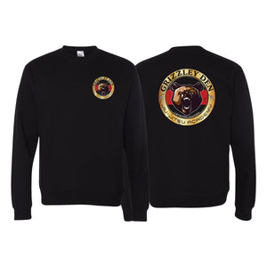 Grizzley Den Jiu-Jitsu Academy Crewneck Sweatshirt #8135 A
