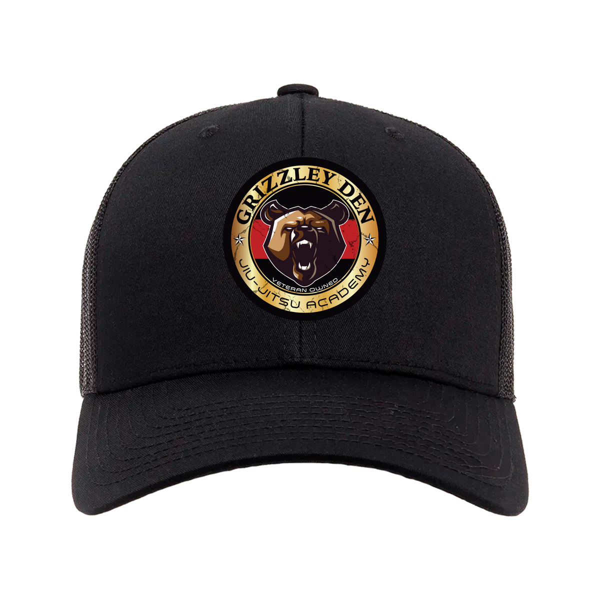 Grizzley Den Jiu-Jitsu Academy Trucker Hat #8135 A