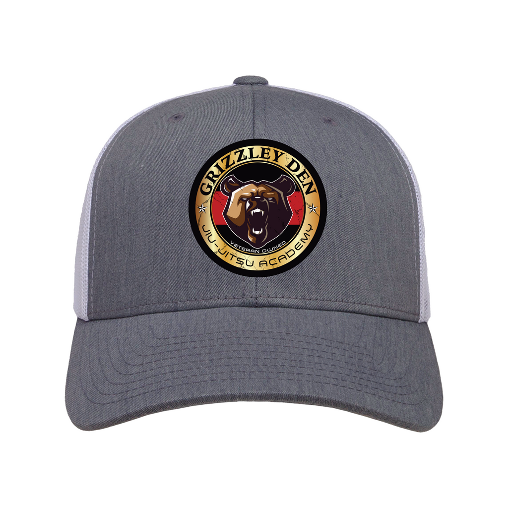 Grizzley Den Jiu-Jitsu Academy Trucker Hat #8135 A