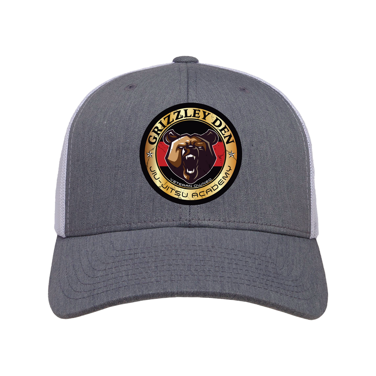 Grizzley Den Jiu-Jitsu Academy Trucker Hat #8135 A