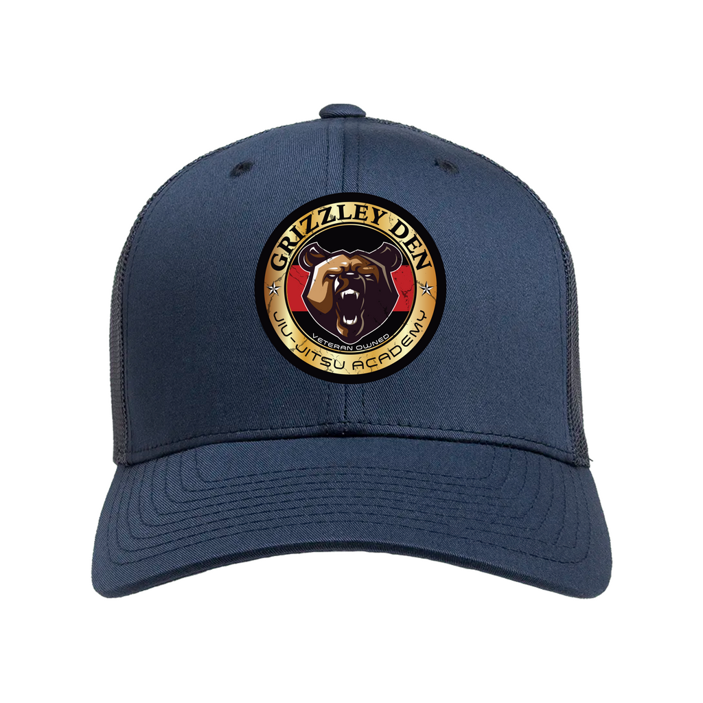 Grizzley Den Jiu-Jitsu Academy Trucker Hat #8135 A
