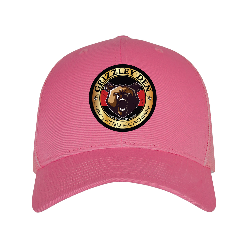 Grizzley Den Jiu-Jitsu Academy Trucker Hat #8135 A