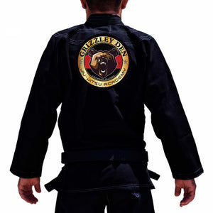 Grizzley Den Jiu-Jitsu Academy Kids Gi - Black #1676 A