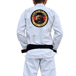 Grizzley Den Jiu-Jitsu Academy Kids Gi - White #1676 A