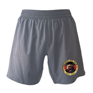 Grizzley Den Jiu-Jitsu Custom Grey Shorts 2.0 #8135 A