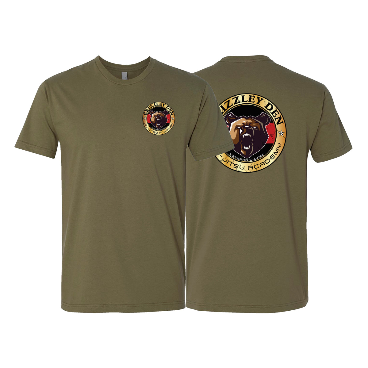 Grizzley Den Jiu-Jitsu Next Level Adult Shirts #8135 A