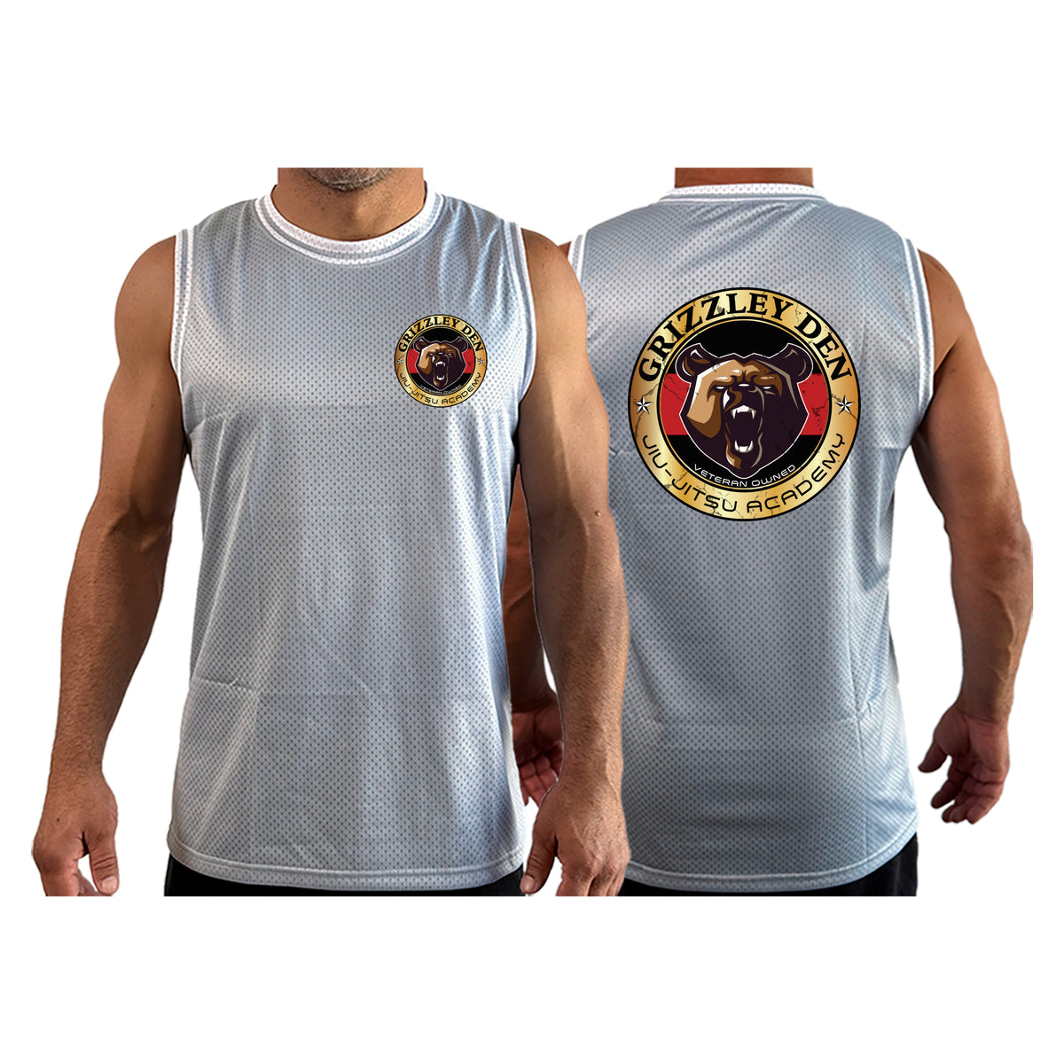 Grizzley Den Jiu-Jitsu Academy Basketball Jerseys #8135 A