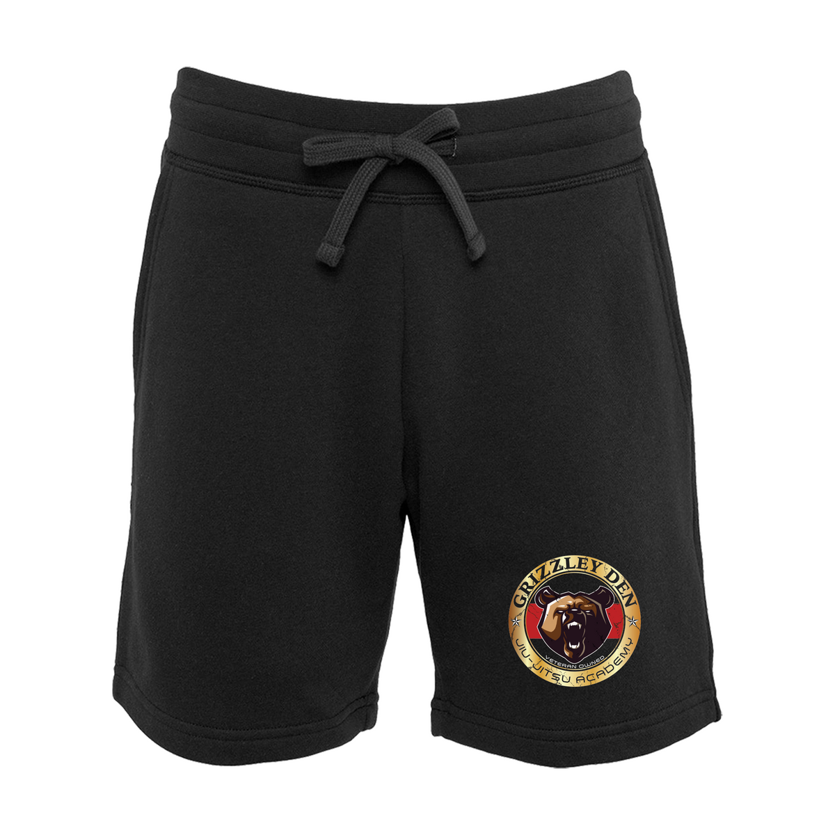 Grizzley Den Jiu-Jitsu Academy Sweat Shorts #8135 A