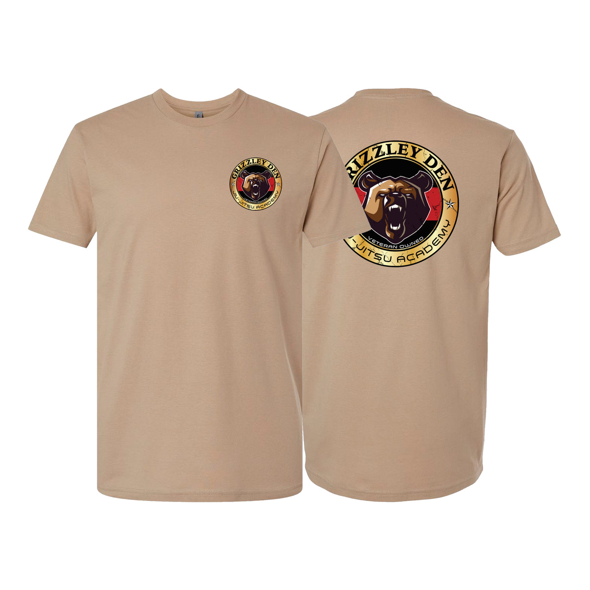 Grizzley Den Jiu-Jitsu Next Level Adult Shirts #8135 A
