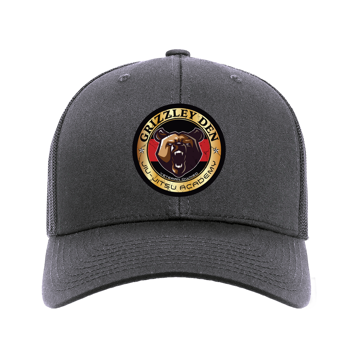 Grizzley Den Jiu-Jitsu Academy Trucker Hat #8135 A