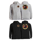 Grizzley Den Jiu-Jitsu Academy Zip-Up Hoodies #8135 A
