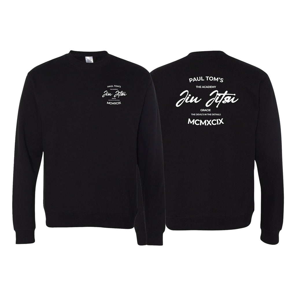 PT BJJ Academy Crewneck Sweatshirt #8136 A