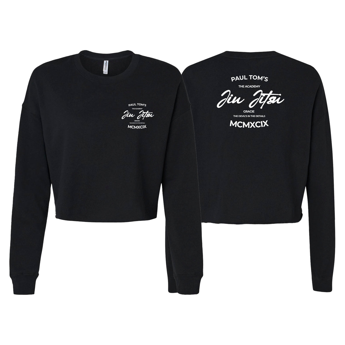 PT BJJ Academy Sherpa Lined Zip-Up Hoodie #8136 A