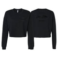 PT BJJ Women's Cropped Crewneck Sweatshirt #8136 C