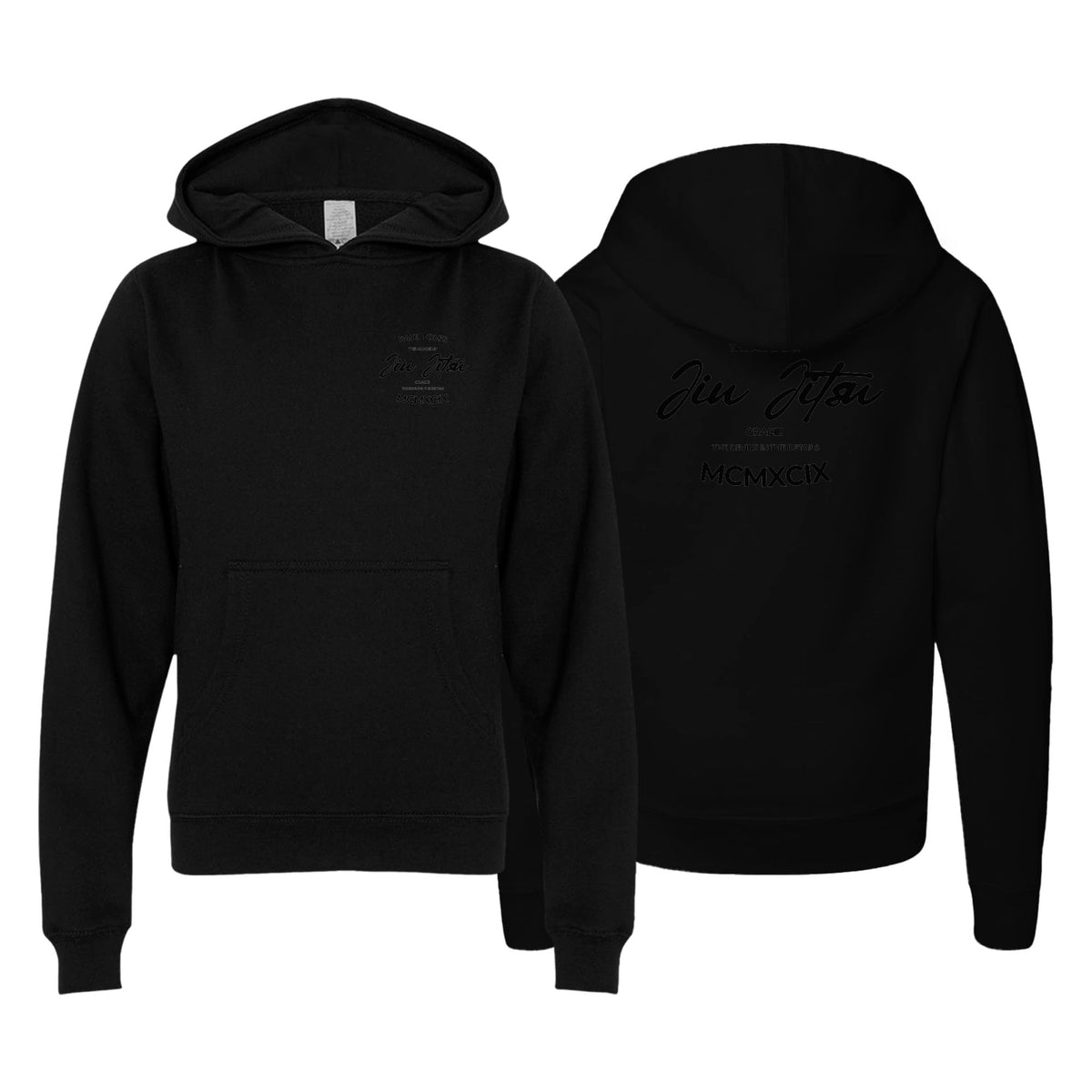 PT BJJ Academy Sweater Kids Hoodie #8136 C