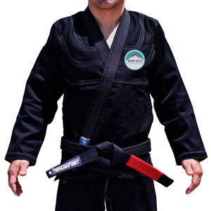 Grand Valley BJJ Academy Kids Gi - Black and Blue #1632 A