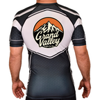 Grand Valley BJJ Academy Rash Guards Black/White #8137 B