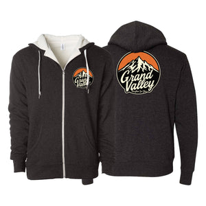 Grand Valley BJJ Sherpa Lined Zip-Up Hoodie #8137 B