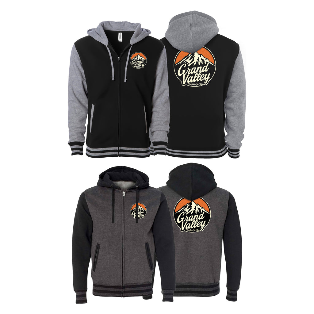 Grand Valley BJJ Varsity Zip-Up Hoodies #8137 B