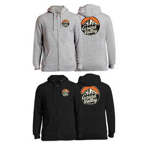 Grand Valley BJJ Zip-Up Hoodies #8137 B