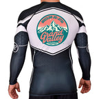 Grand Valley BJJ Academy Rash Guards Black/White #8137 C