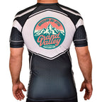 Grand Valley BJJ Academy Rash Guards Black/White #8137 C