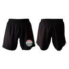 Grand Valley BJJ All Black Custom Shorts 2.0 #8137 C