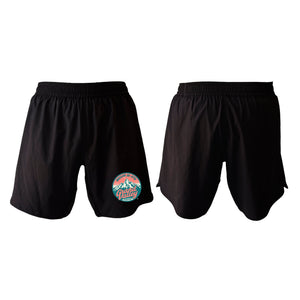 Grand Valley BJJ All Black Custom Shorts 2.0 #8137 C