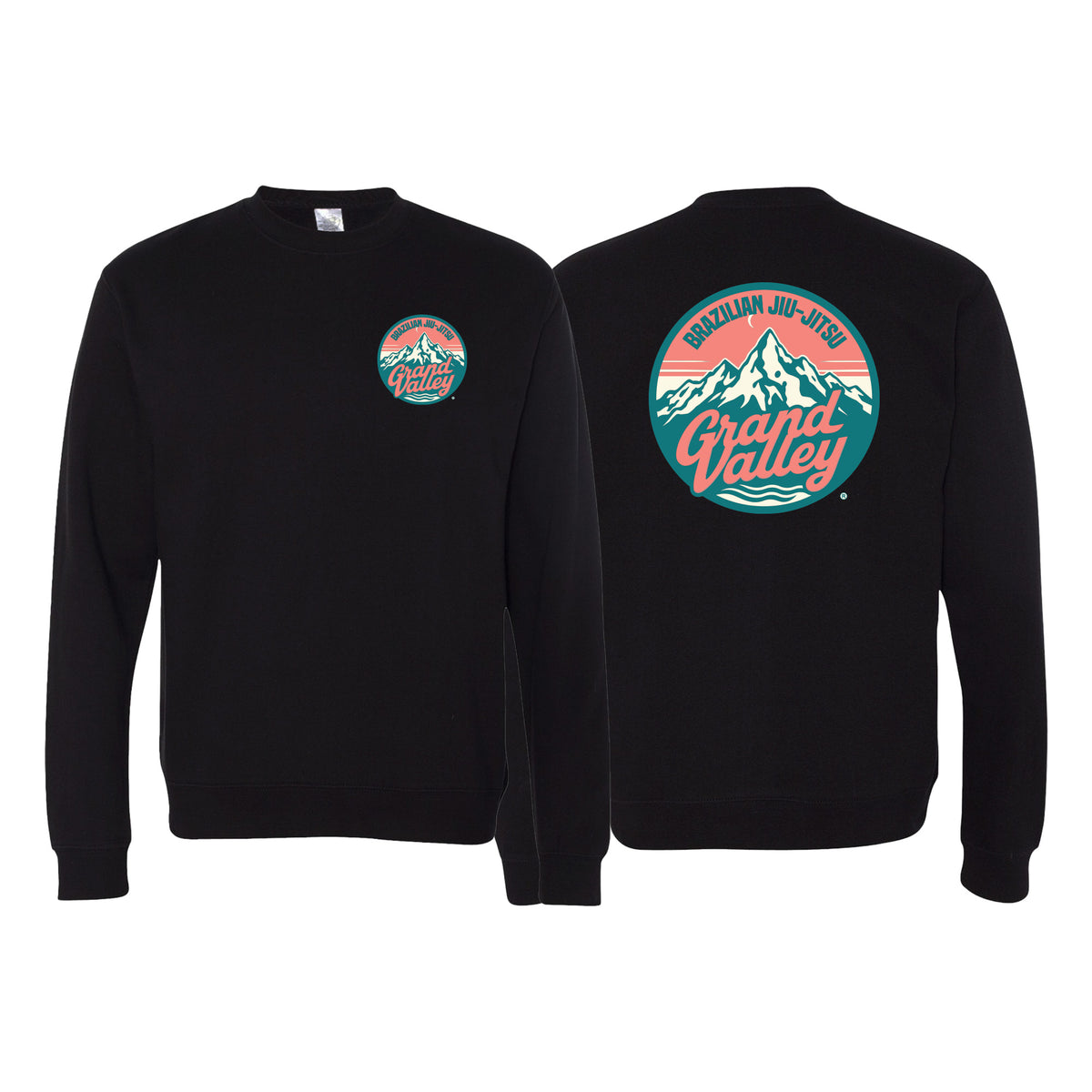 Grand Valley BJJ Academy Crewneck Sweatshirt #8137 C