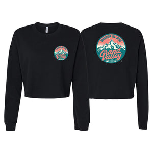 Grand Valley BJJ Women's Cropped Crewneck Sweatshirt #8137 C