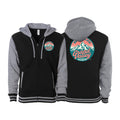 Grand Valley BJJ Academy Varsity Zip-Up Hoodies #8137 C