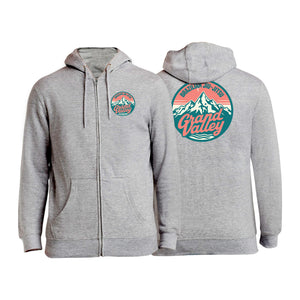 Grand Valley BJJ Academy Zip-Up Hoodies #8137 C