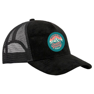 Grand Valley BJJ Suede Trucker Hat #8137 C