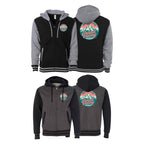 Grand Valley BJJ Academy Varsity Zip-Up Hoodies #8137 C