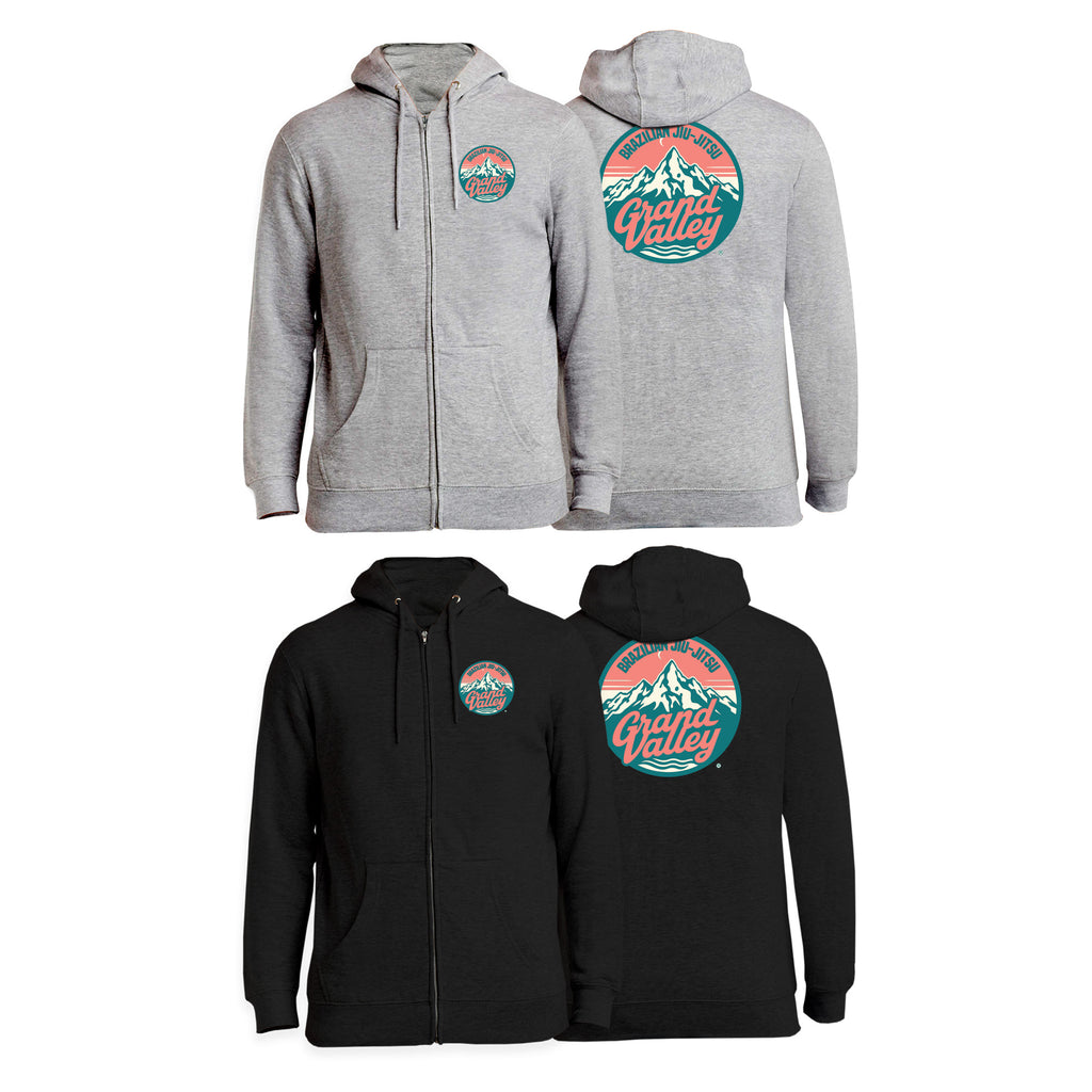 Grand Valley BJJ Academy Zip-Up Hoodies #8137 C