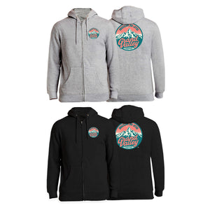 Grand Valley BJJ Academy Zip-Up Hoodies #8137 C
