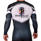 Grand Valley BJJ Academy Rash Guards Black/White #8137 D