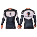 Grand Valley BJJ Academy Rash Guards Black/White #8137 D